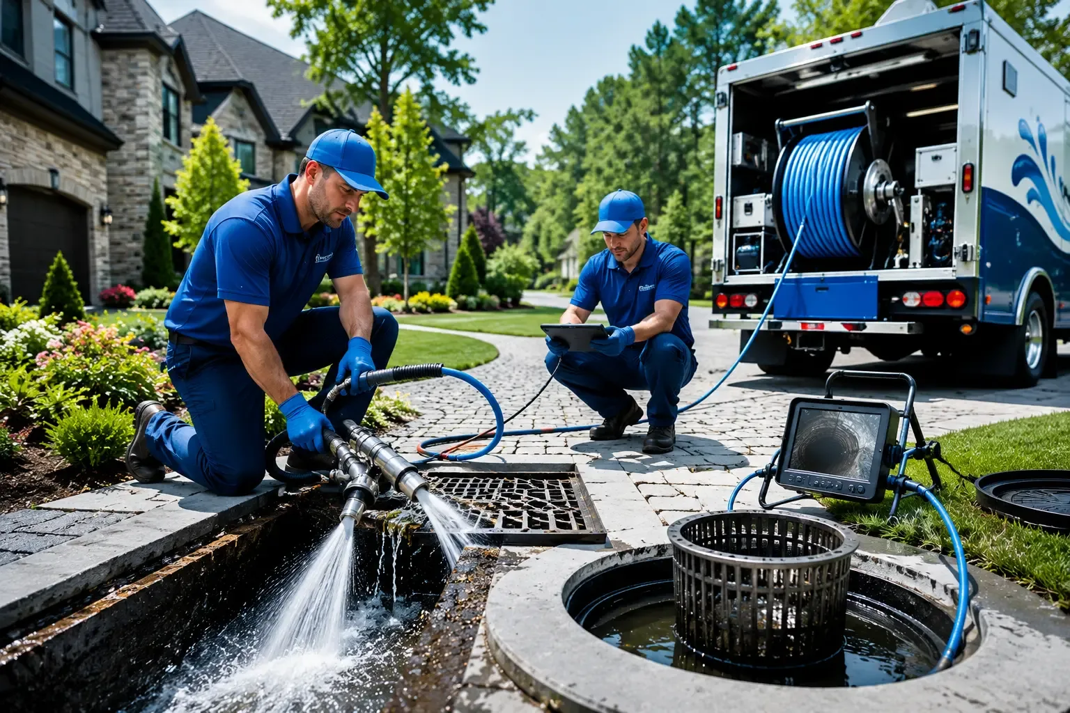 Local outdoor drain cleaning professionals in Republic, MI